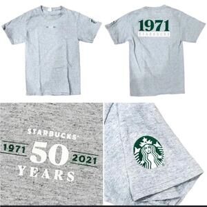 Starbucks 50th Anniversary Gray Tee
